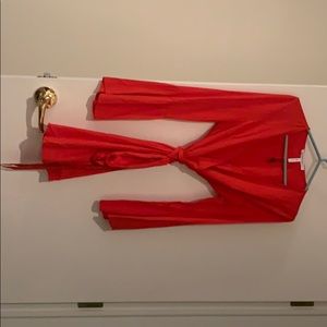 BCBG red dress
